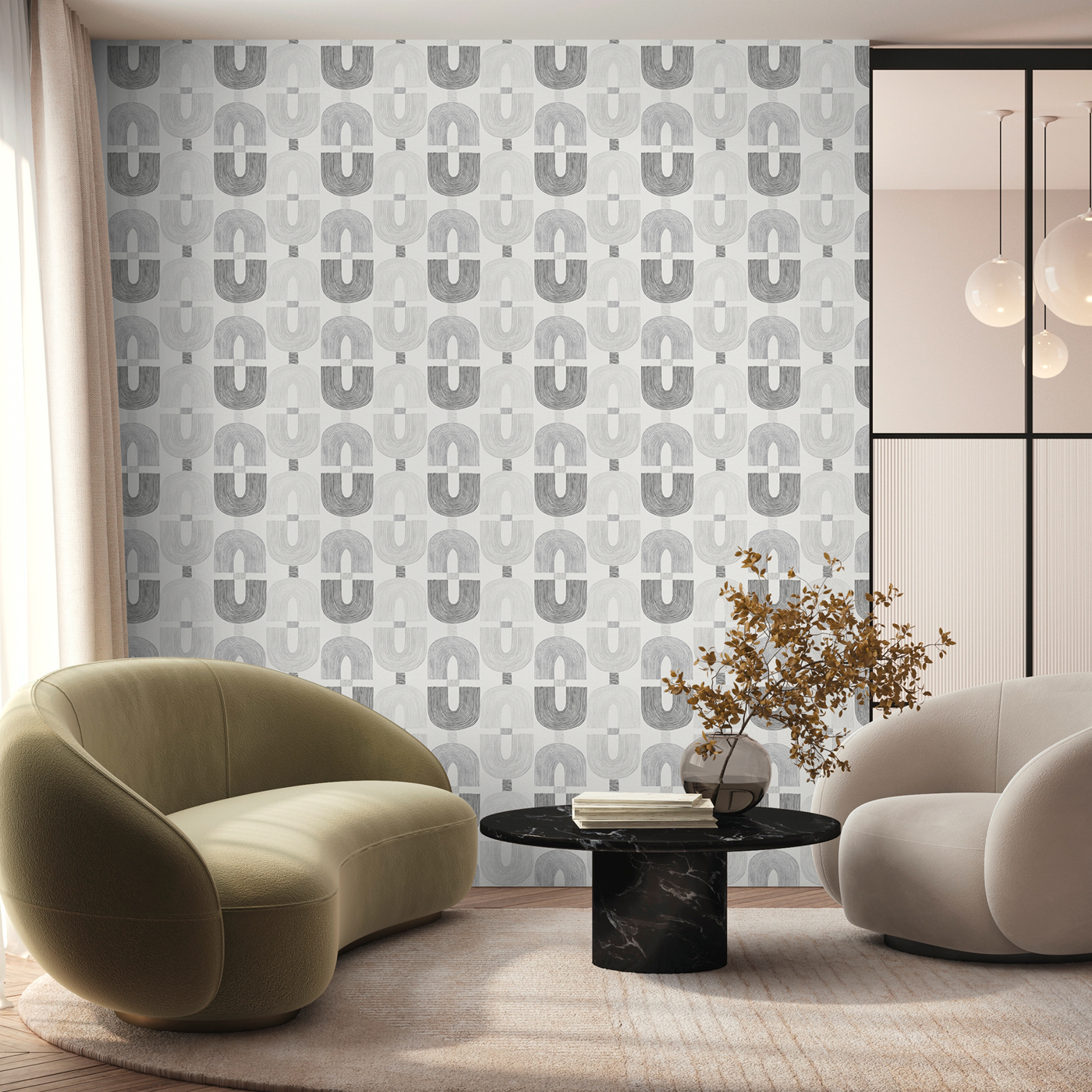 H510-5F CHAINS NEGRO, GRIS - Imagen 3